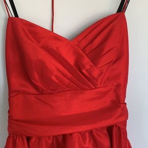Vintage early-90’s Zum Zum red prom mini dress size 7/8